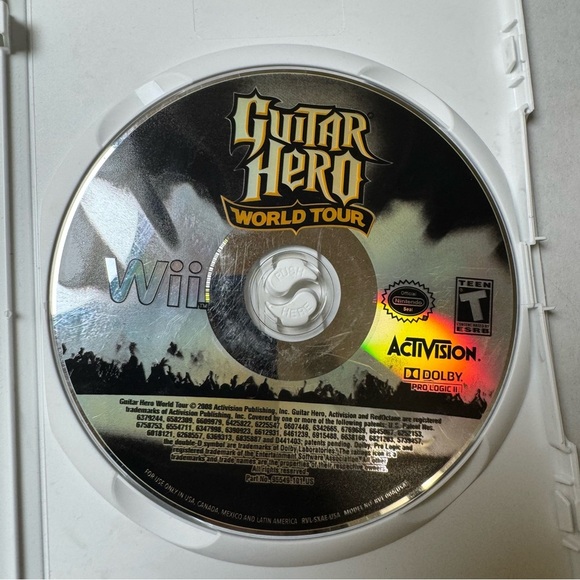 Nintendo Wii Game: Guitar Hero World Tour - Complete w/ Manual - Tested Working - Picture 4 of 6